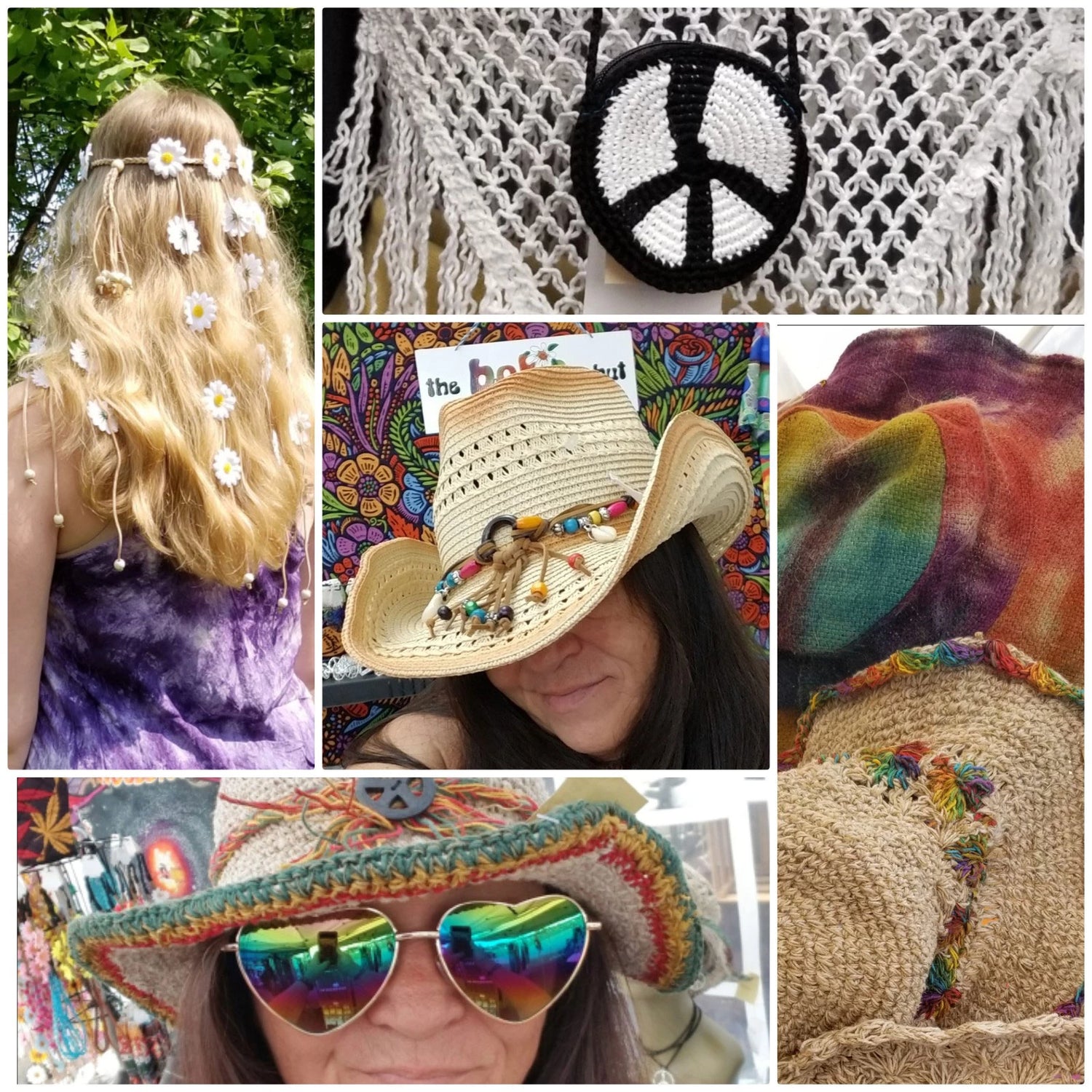 the boho hippie hut has wide selection of unique and stylish boho and hippie accessories inspired by the Bohemian and Hippie lifestyle