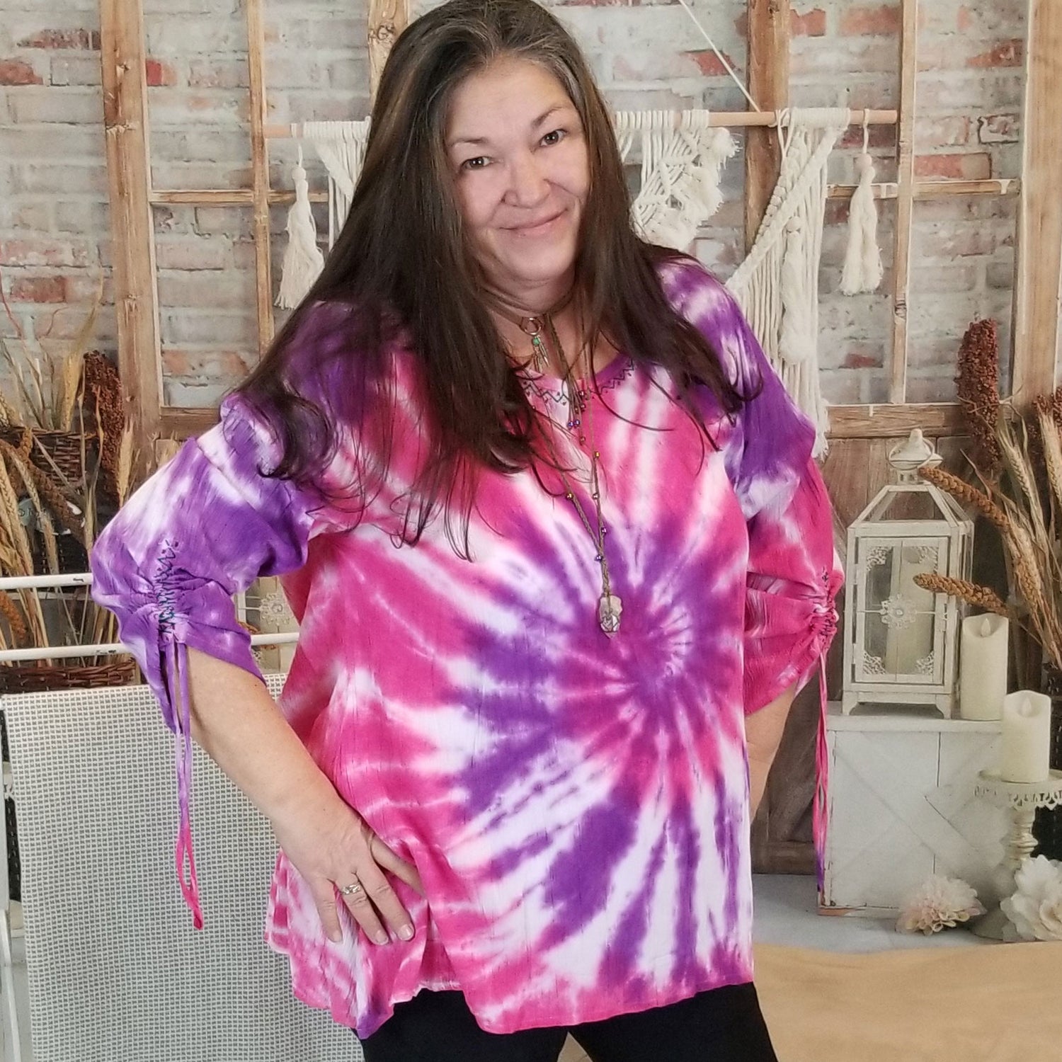 tie dye shirt collection