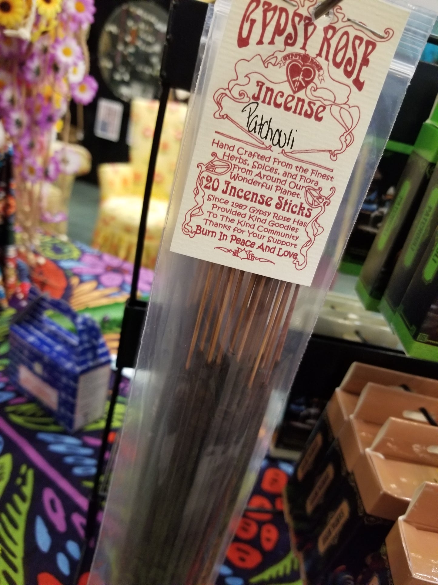 patchouli incense sticks