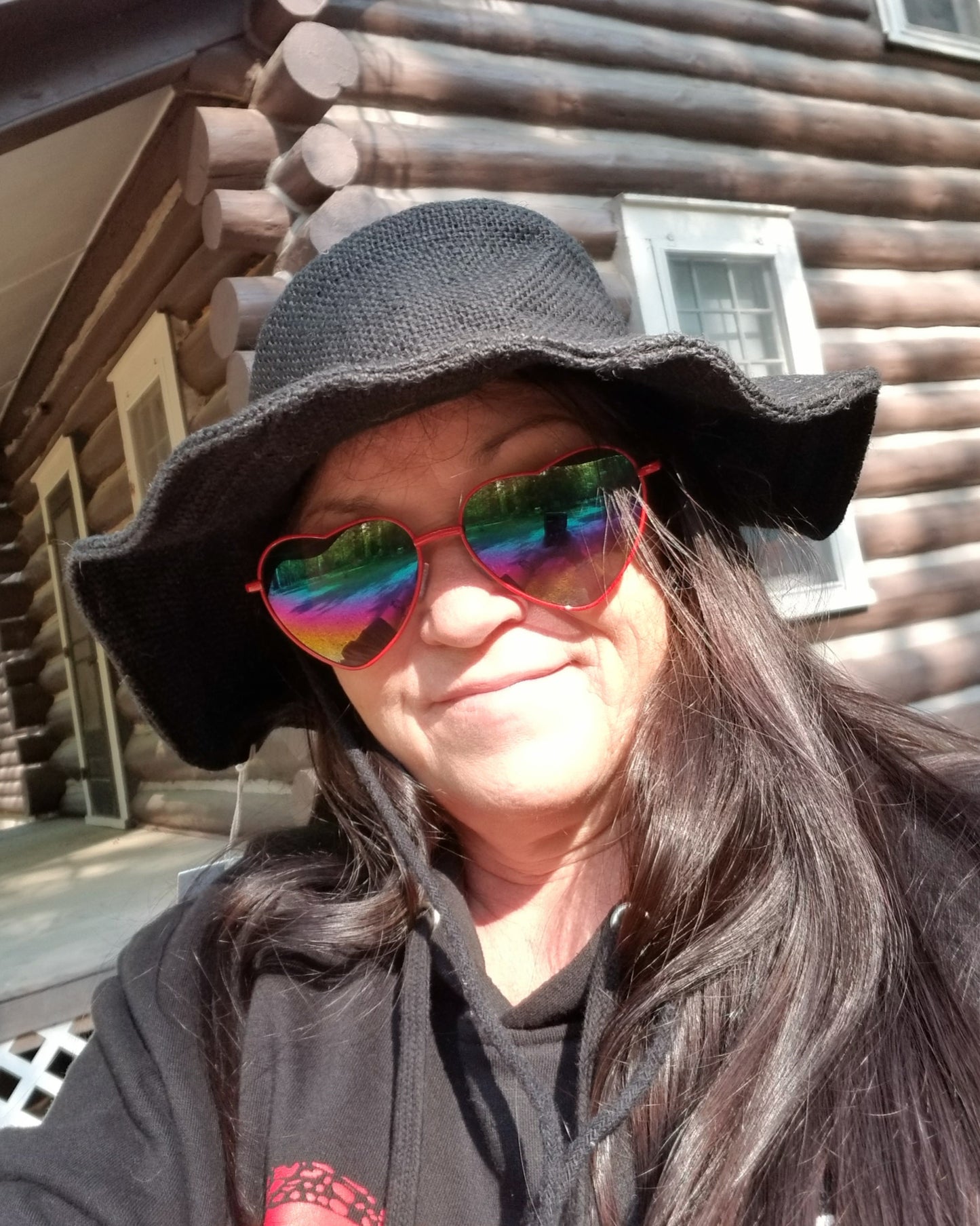 black jute wired brim hippie hat at the boho hippie hut midland michigan
