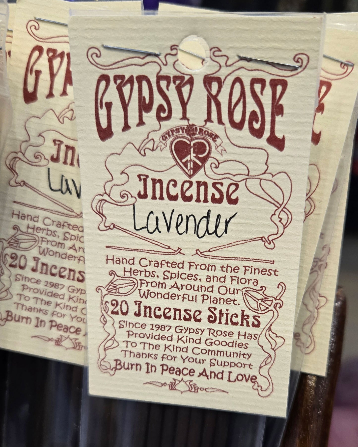 lavender incense sticks