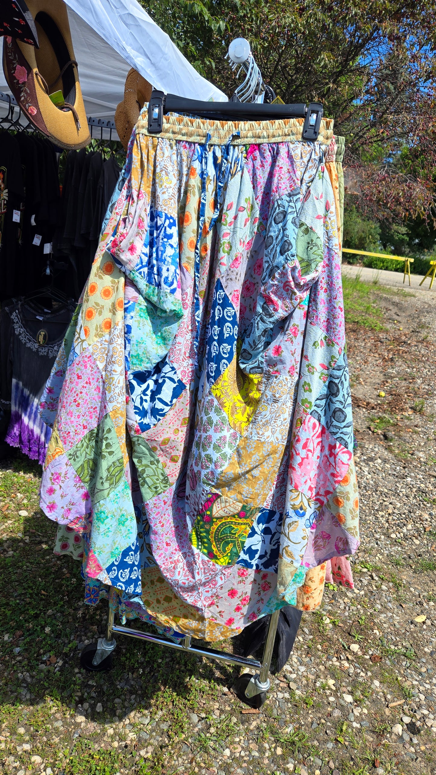 patchwork skirt