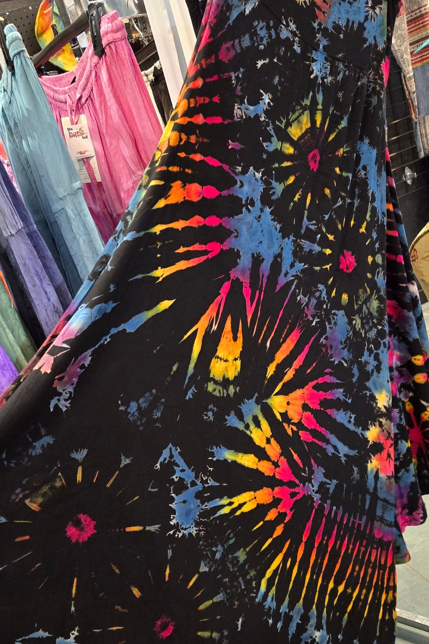 Tie Dye Maxi Skirt