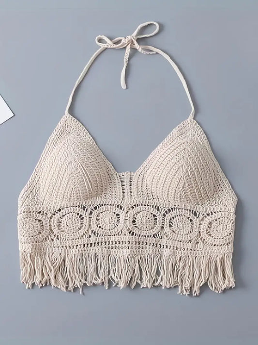 Mandala Crochet Halter Top