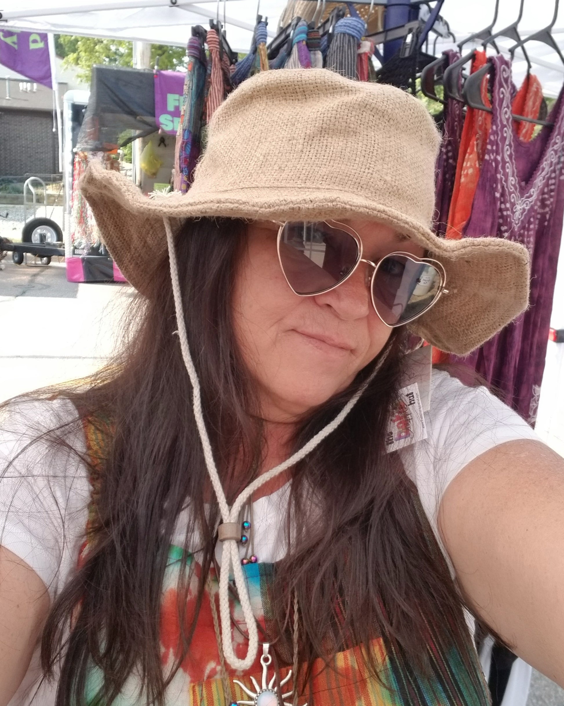 Hippie Hats for Men - Wired Brim Sun Hat - Hippie Hats for Ladies