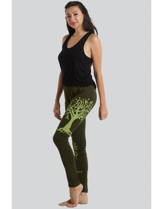 olive tree of live leggings