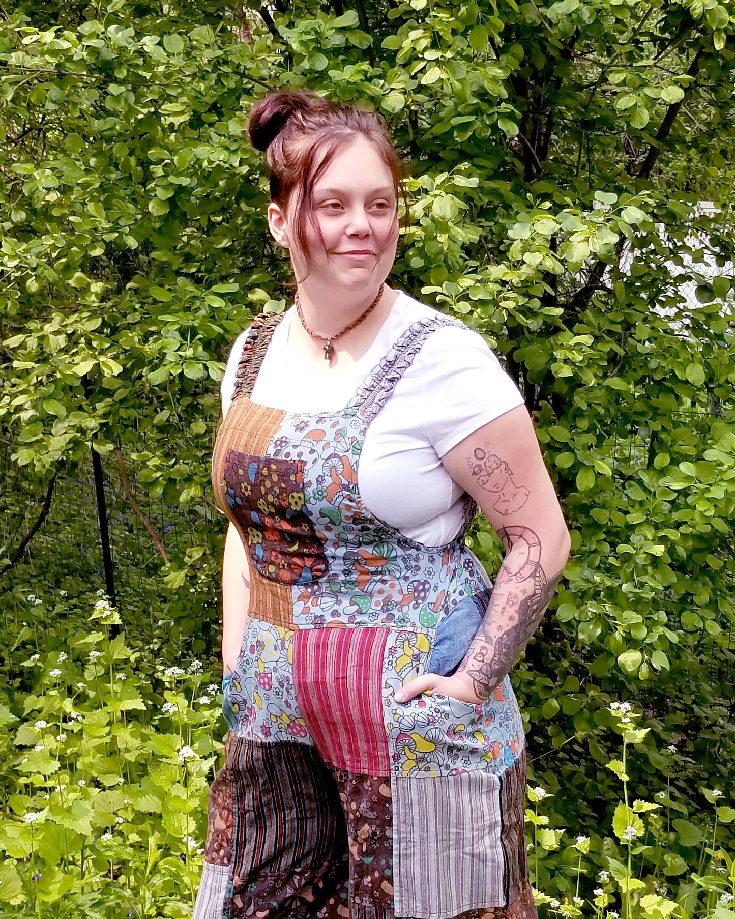 patchwork overalls boho jumpsuit the boho hippie hut