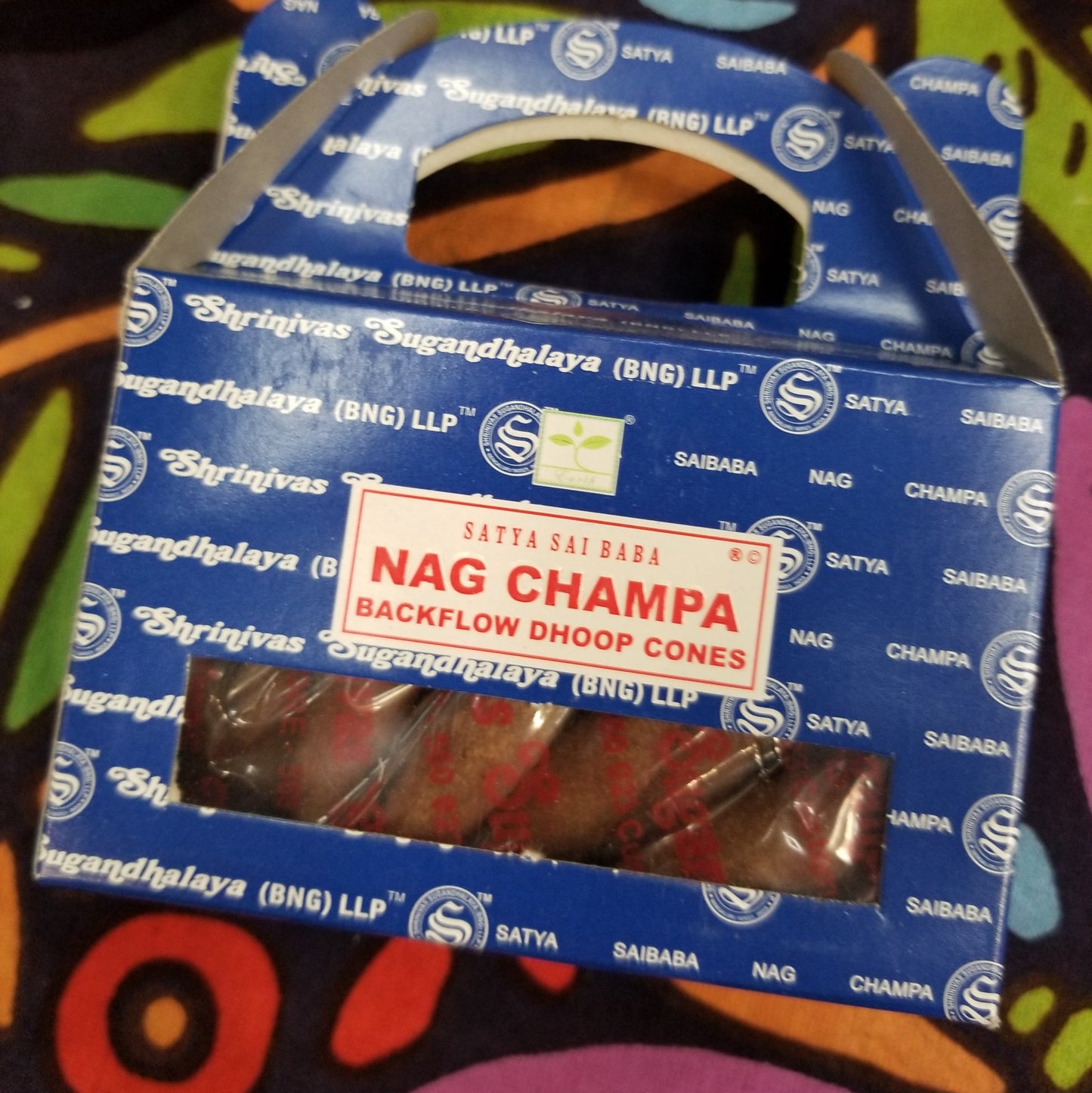 nag champa backflow incense cones