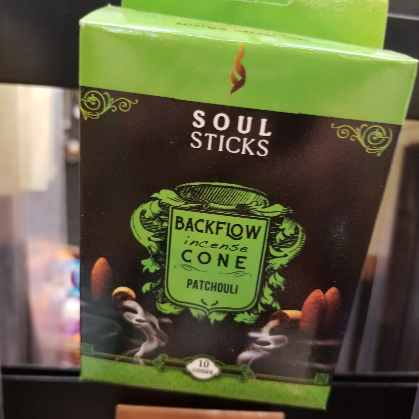 patchouli backflow incense cones