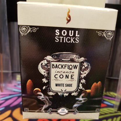 white sage backflow incense cones